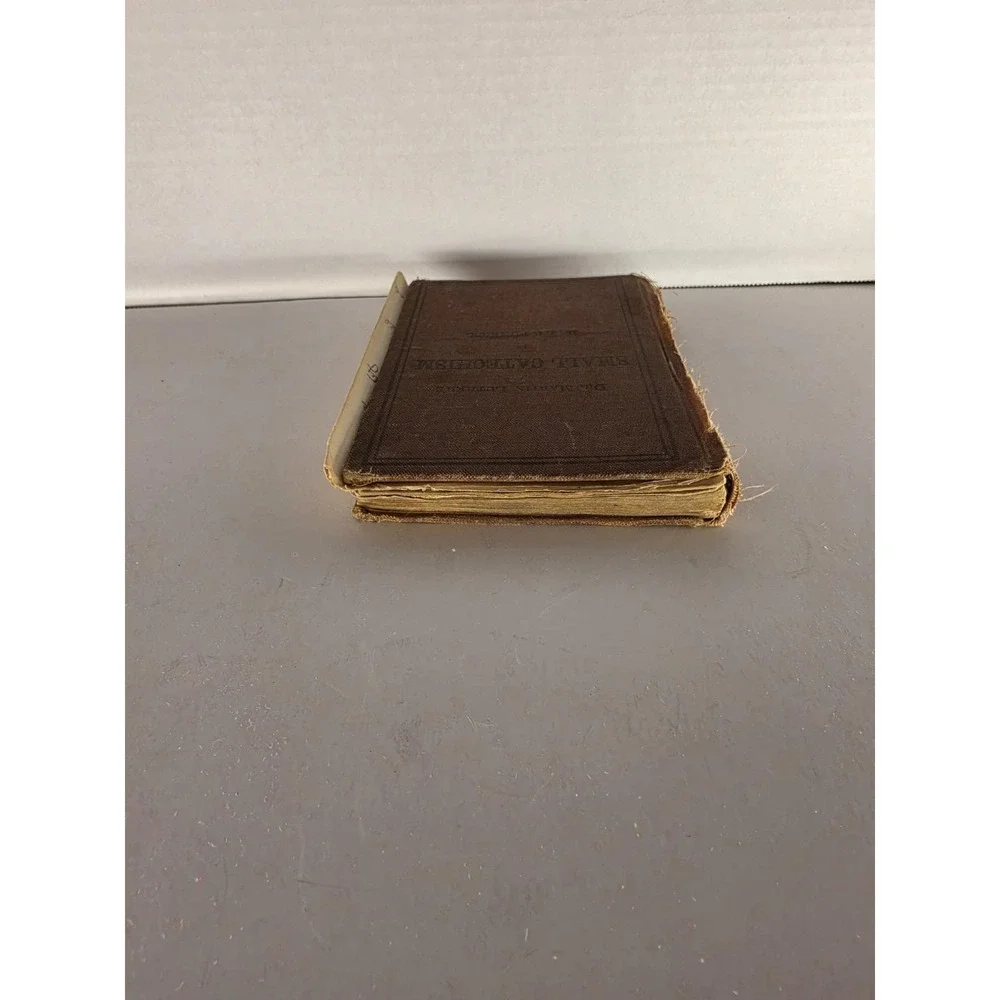 Martin Luther Small Catechism Lutheran Book Pre-1921 Handwritten Notes Antique